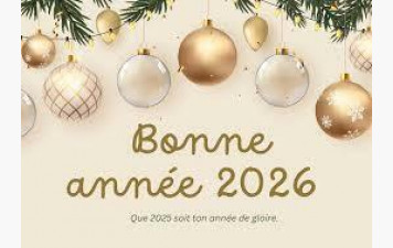 Bonne Année 2026